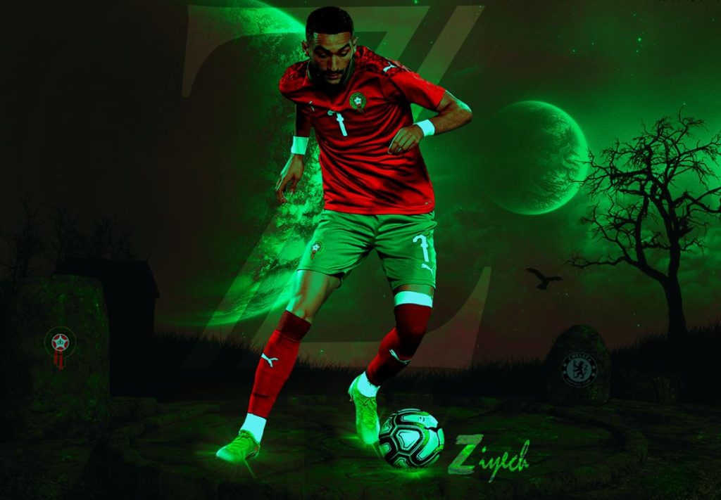 Hakim Ziyech wallpaper for laptop 