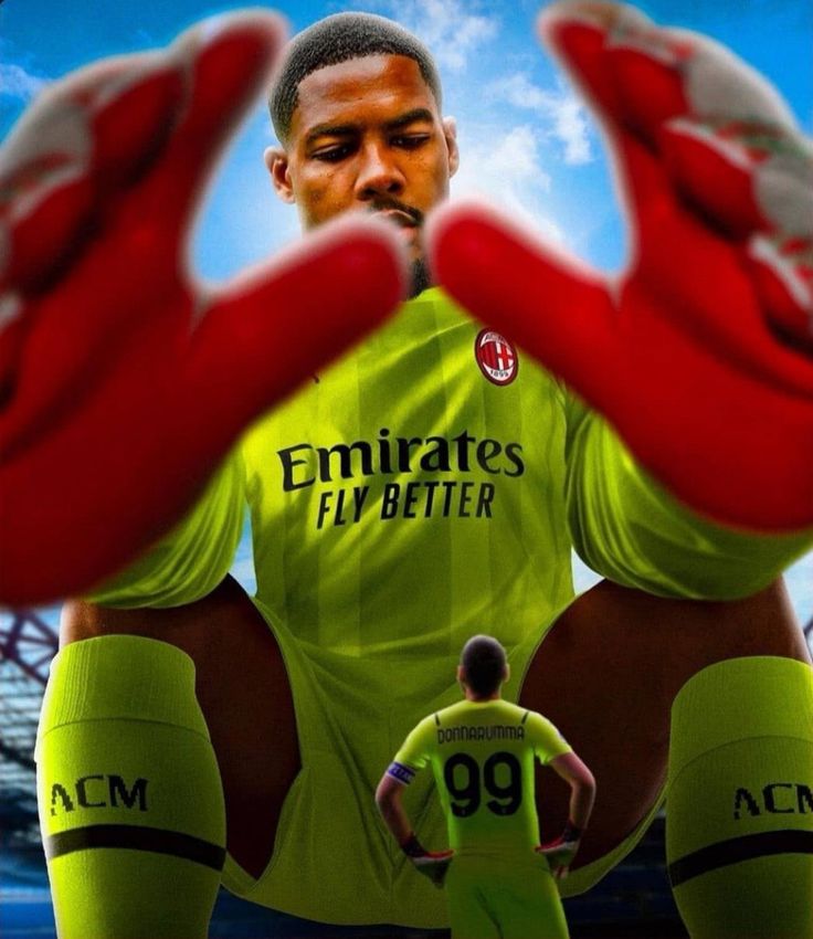 Mike Maignan wallpaper 4k