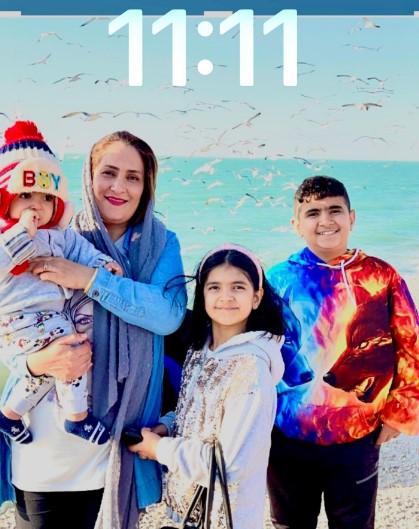 عکس خانواده هادی چوپان