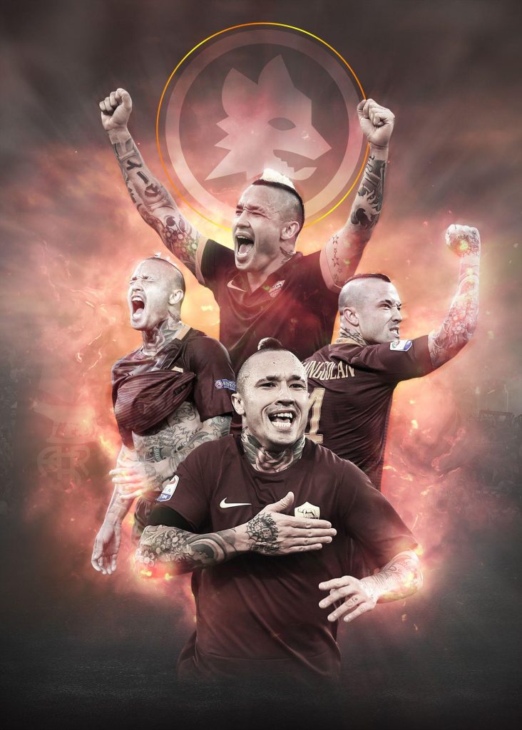  wallpaper 4k Radja Nainggolan