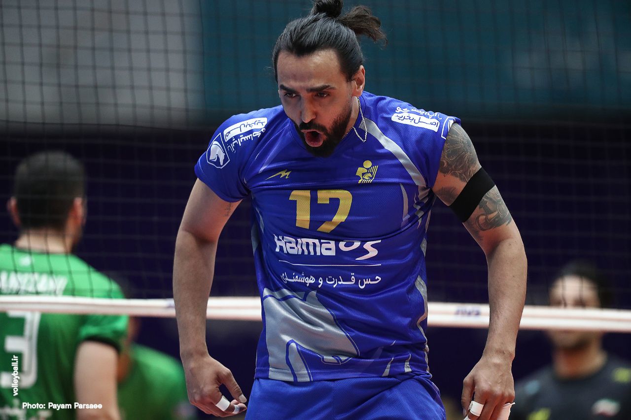 پوریا فیاضی والیبالیست عکس