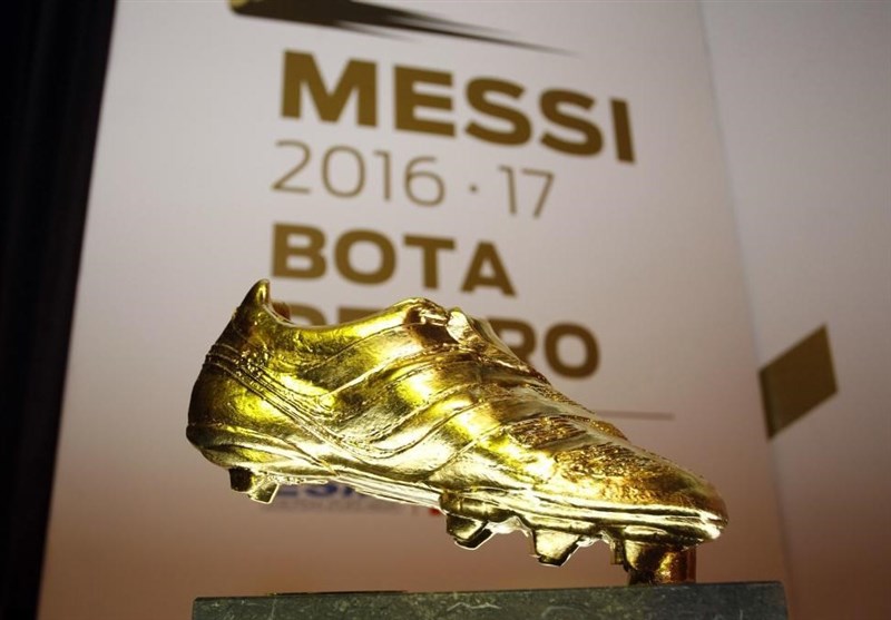 عکس برنده کفش طلا