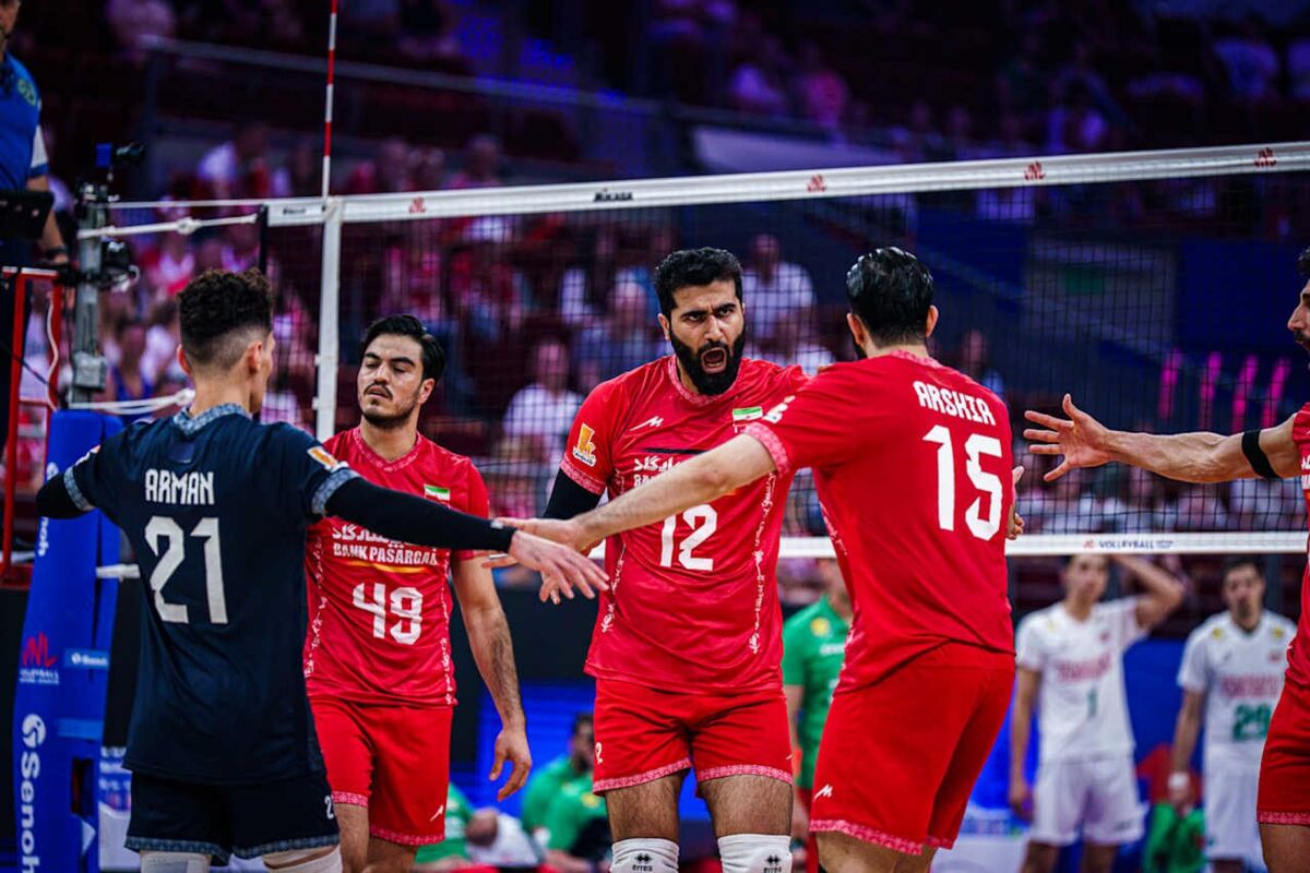 بازی والیبال ایران قهرمانی جهان