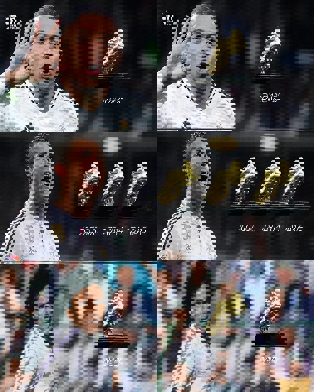 عکس برندگان کفش طلا