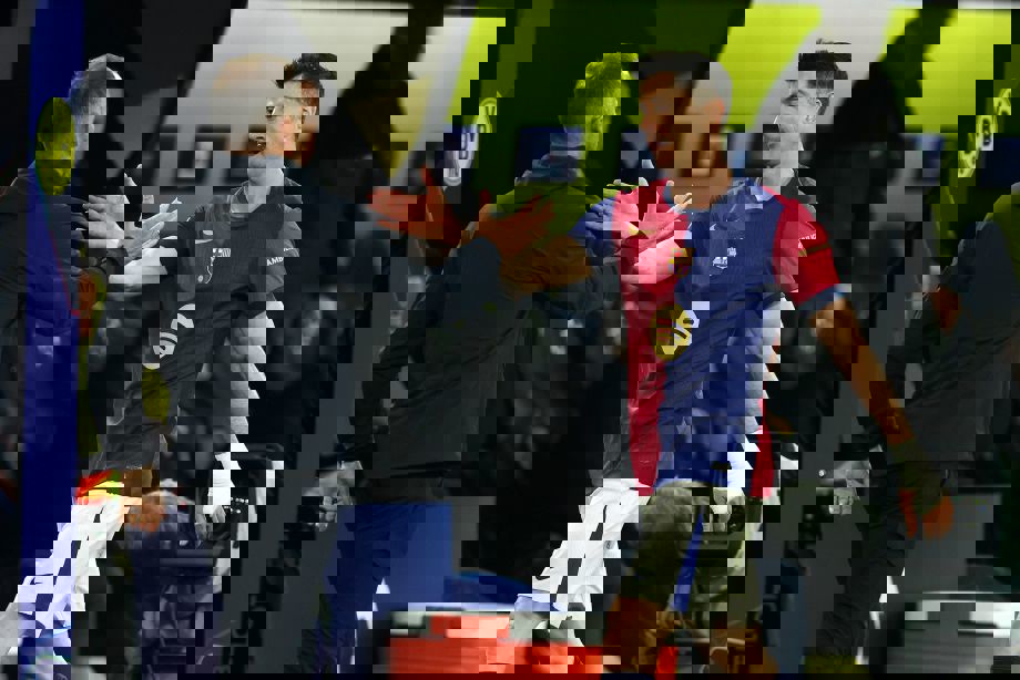 لواندوفسکی در بارسلونا