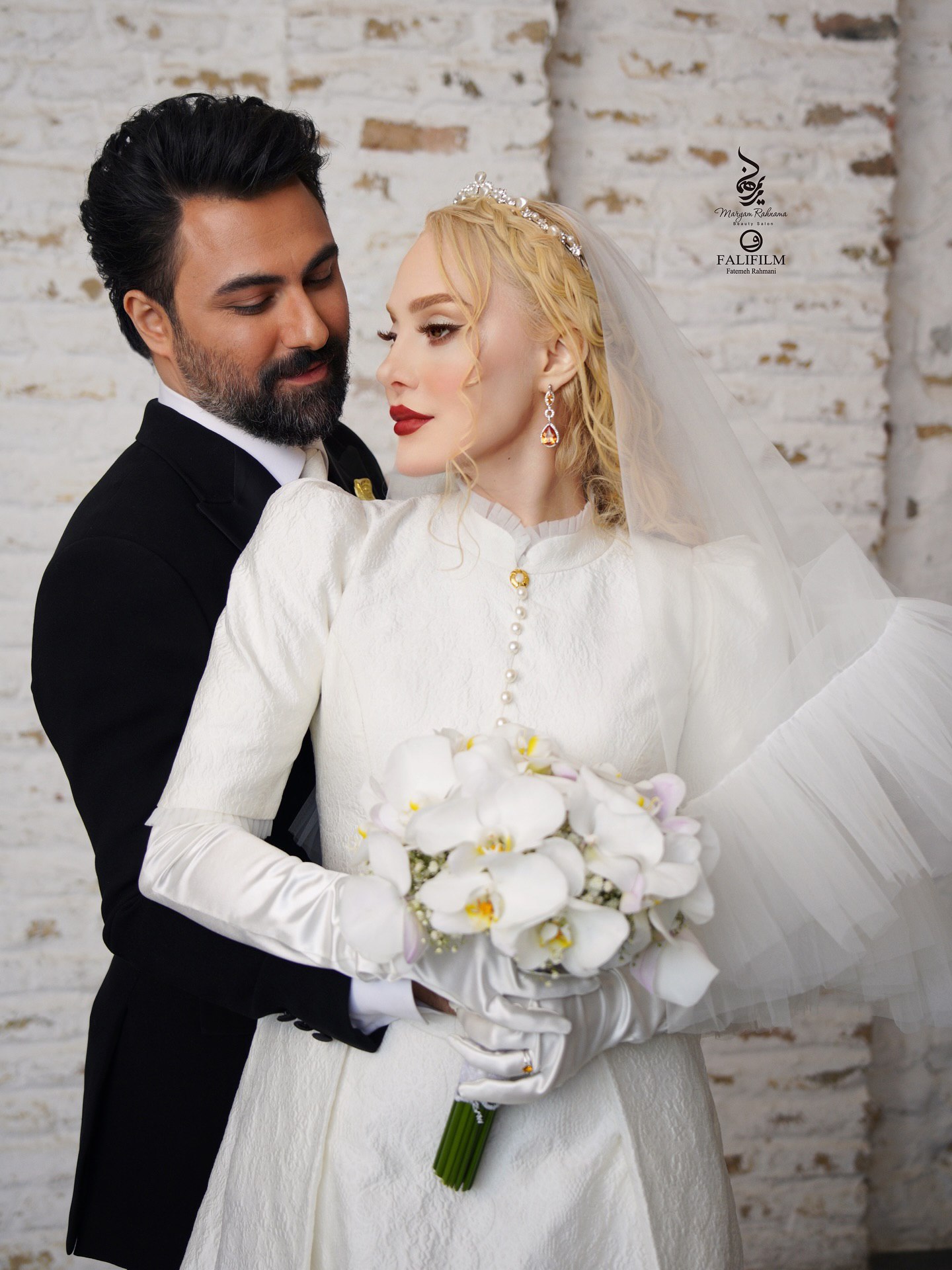 عکس عروسی آرام جعفری