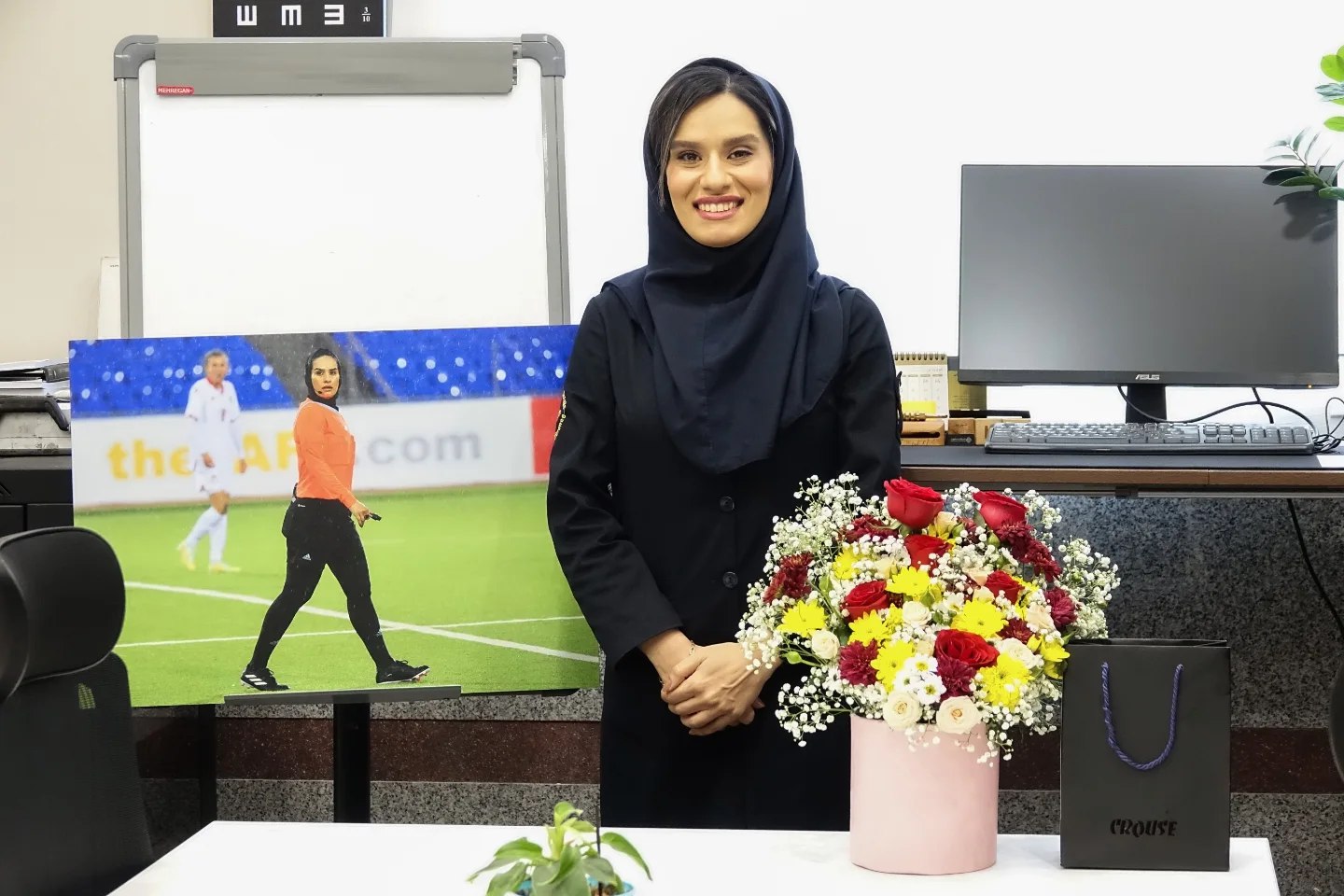 مهناز ذکایی داور فوتبال