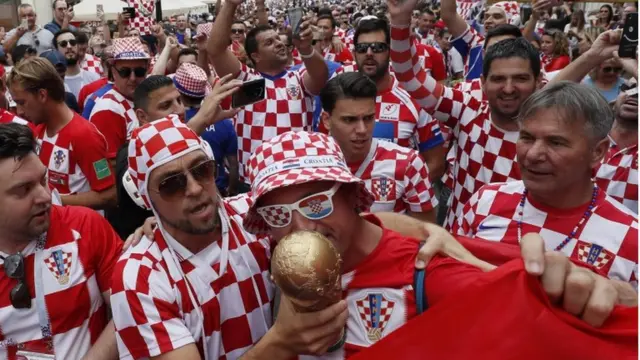 هواداران تیم ملی کرواسی