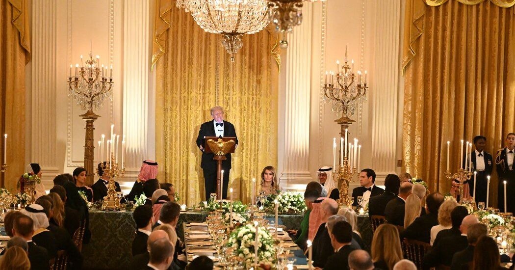 جورجینا مهمانی کاخ سفید