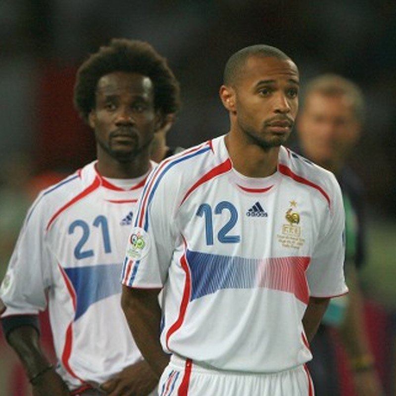 پیراهن بازیکنان تیم ملی فرانسه جام جهانی 2006