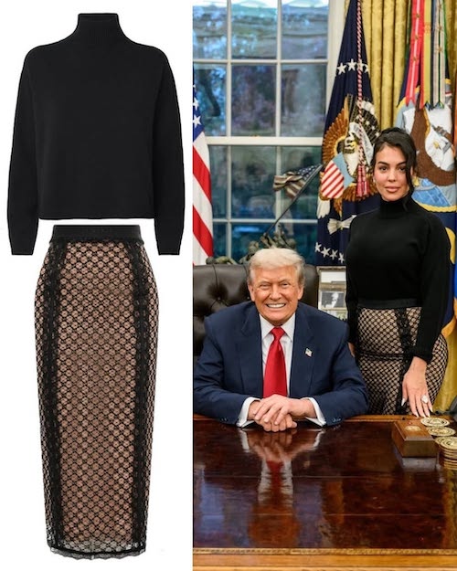 لباس جورجینا رودریگز