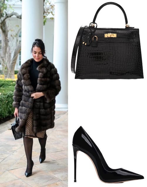 دامن جورجینیا در کاخ سفید
