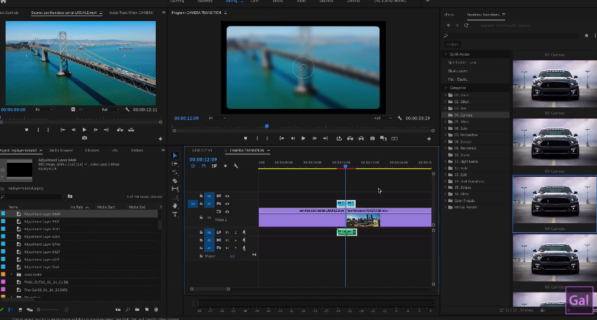 آموزش ترنزیشن ها در پریمیر آموزش ترنزیشن ها در پریمیر