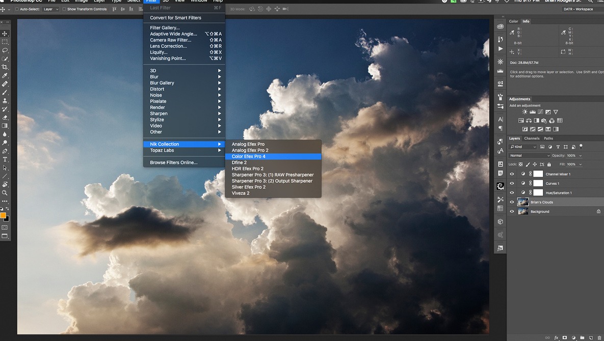 افکت های جذاب فتوشاپ