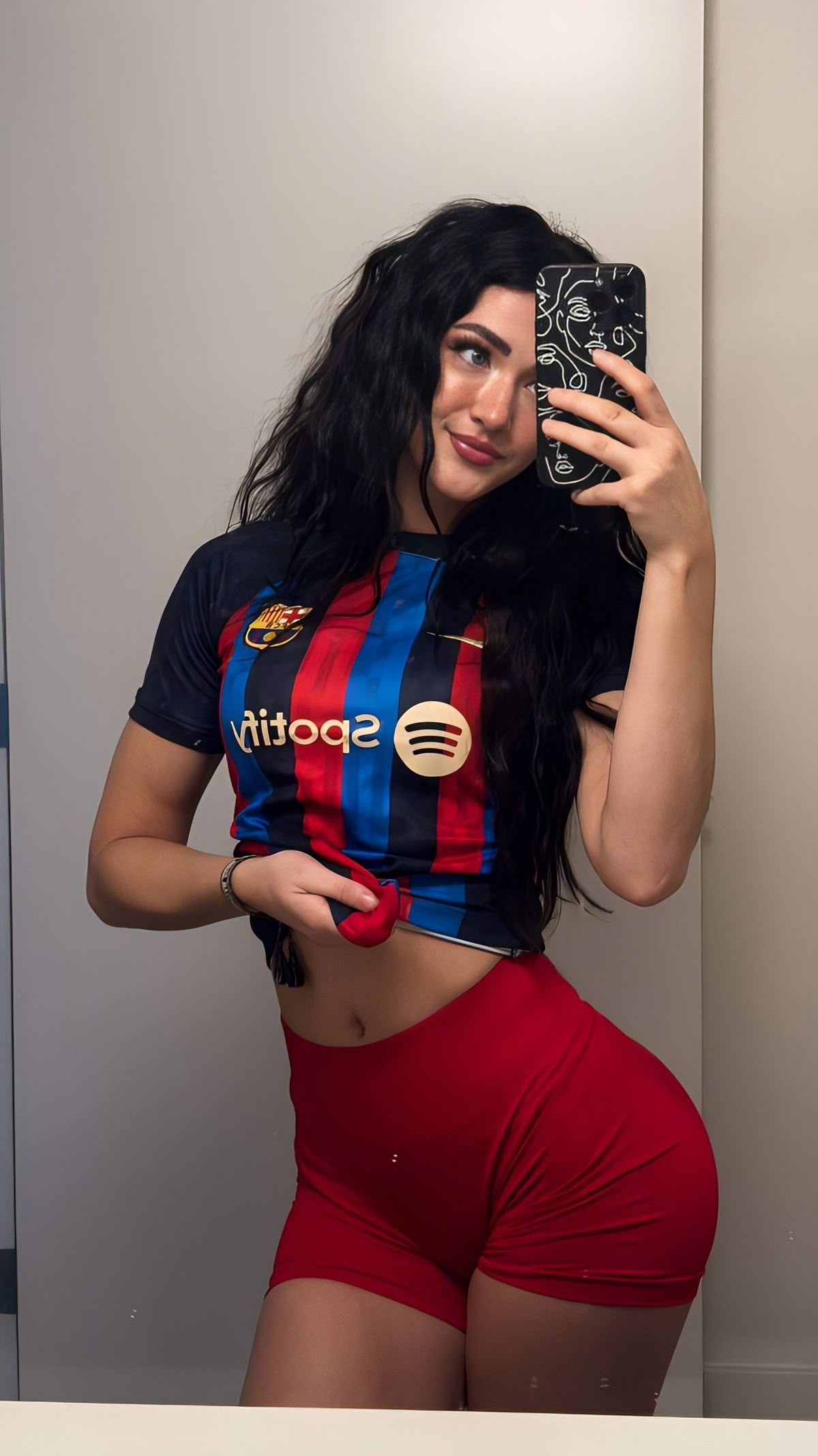 عکسای سکسی زنان هوادار بارسا