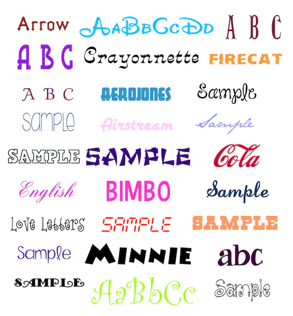 بهترین فونت انگلیسی برای طراحی سایت