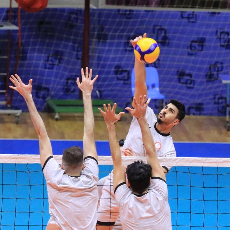 عکس جذاب میثم صالحی والیبالیست