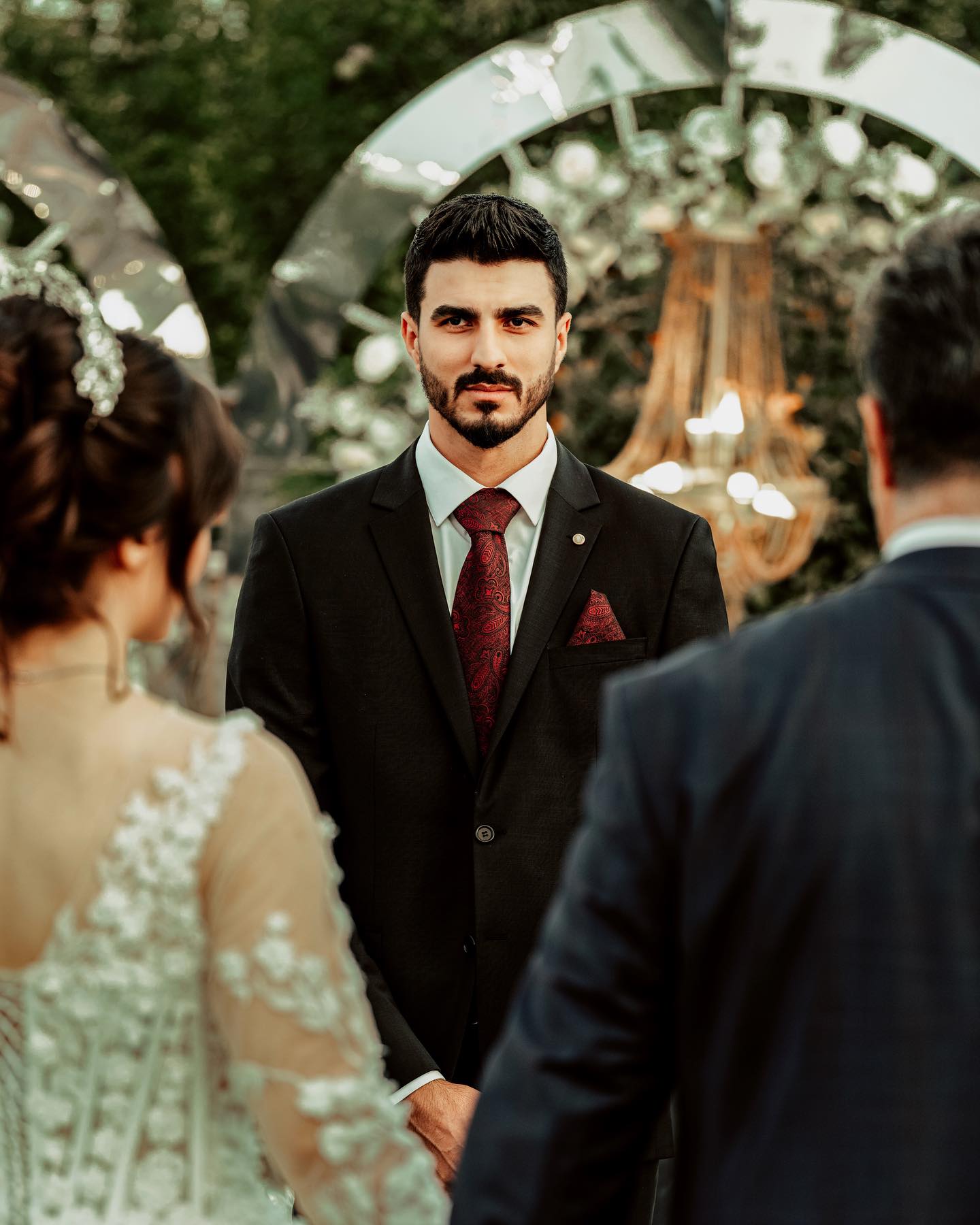 عکس میثم صالحی و همسرش