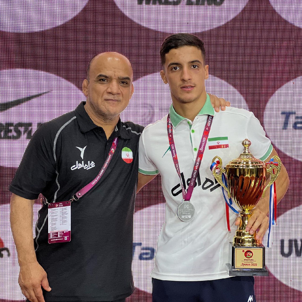 عکس ابراهیم خواری کشتی گیر