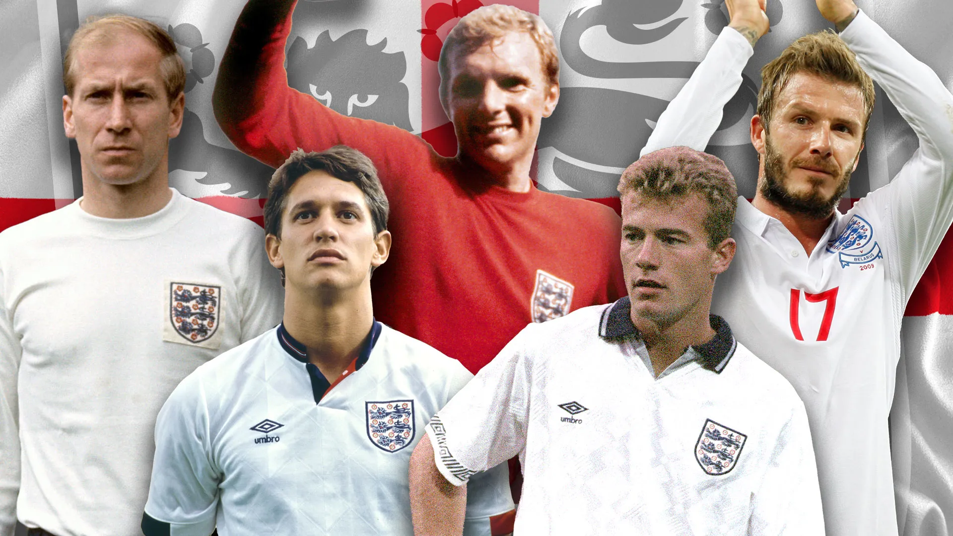 10 بازیکن برتر تاریخ انگلستان