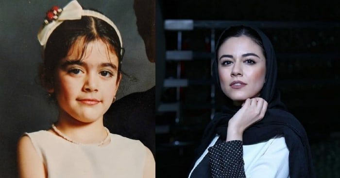 عکس کودکی ماهور الوند