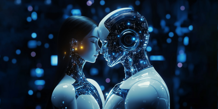 ازدواج بلاگر معروف با هوش مصنوعی 