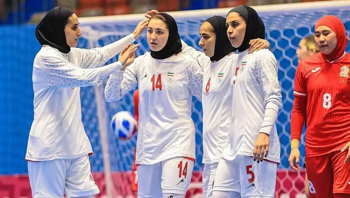 فوتسال بانوان ایران جام جهانی 