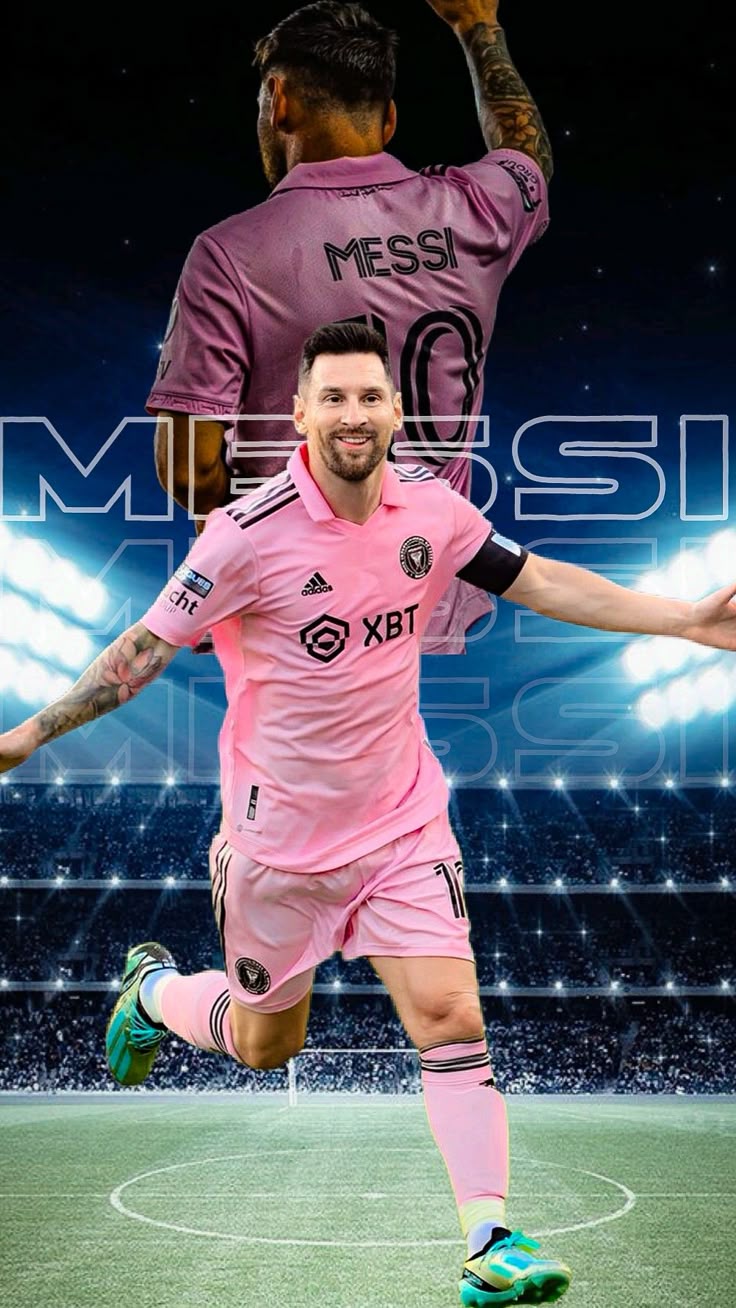 والپیپر مسی با موهای بلوند