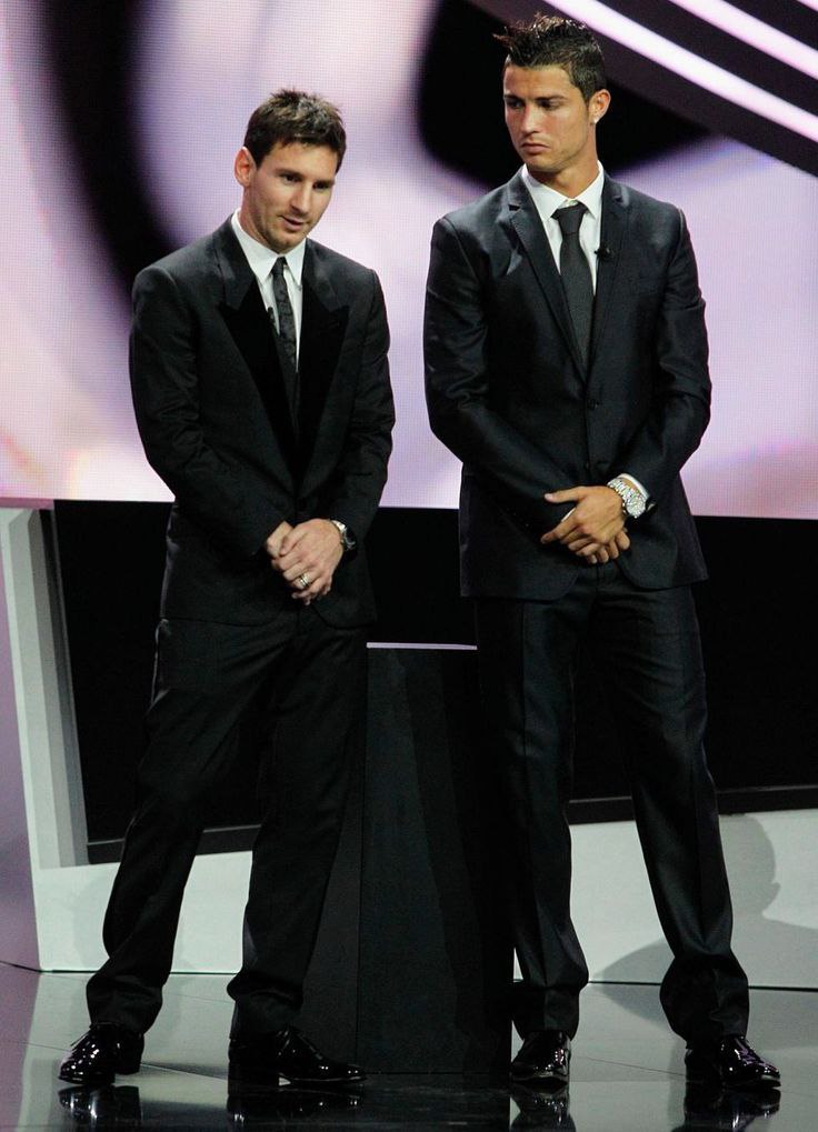 عکس مسی و رونالدو کنار هم