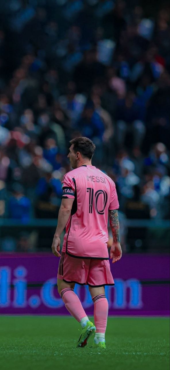 عکس مسی قبل از بازی