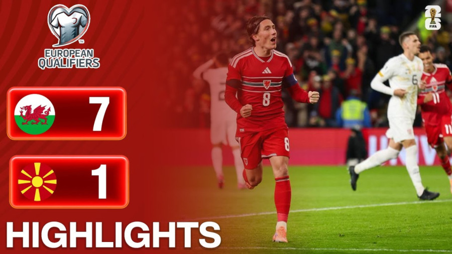 ولز مقدونیه شمالی فوتبال ولز مقدونیه شمالی فوتبال