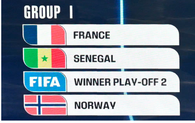 تحلیل گروه I جام جهانی