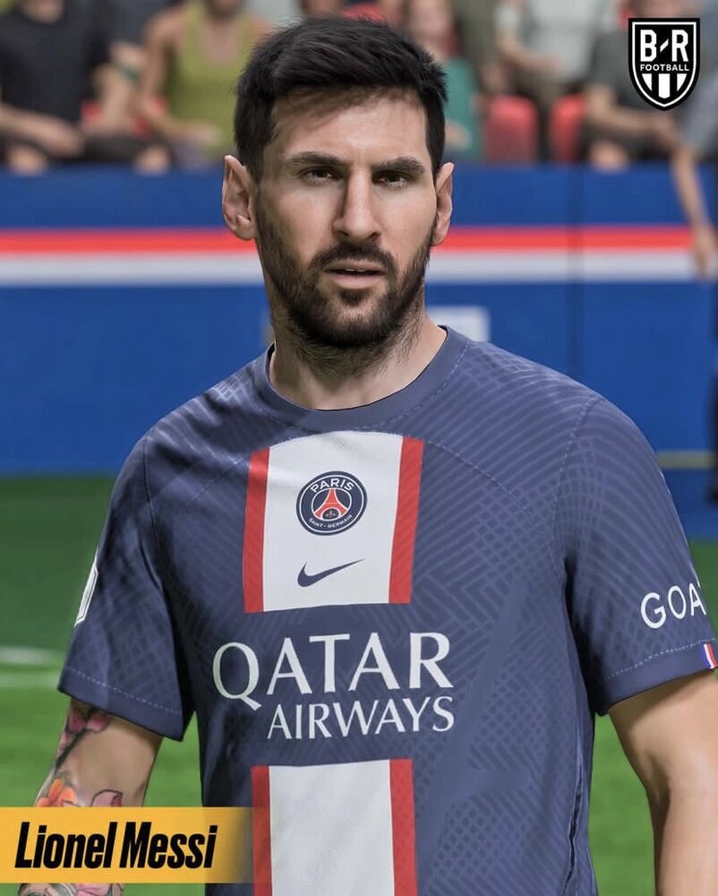 تصویر رسمی فیفا از مسی