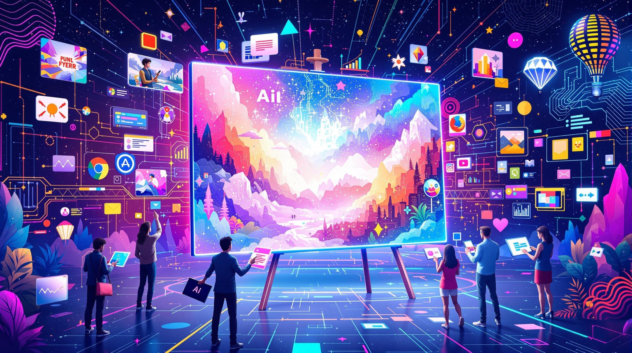 چطور با هوش مصنوعی عکس بسازیم 