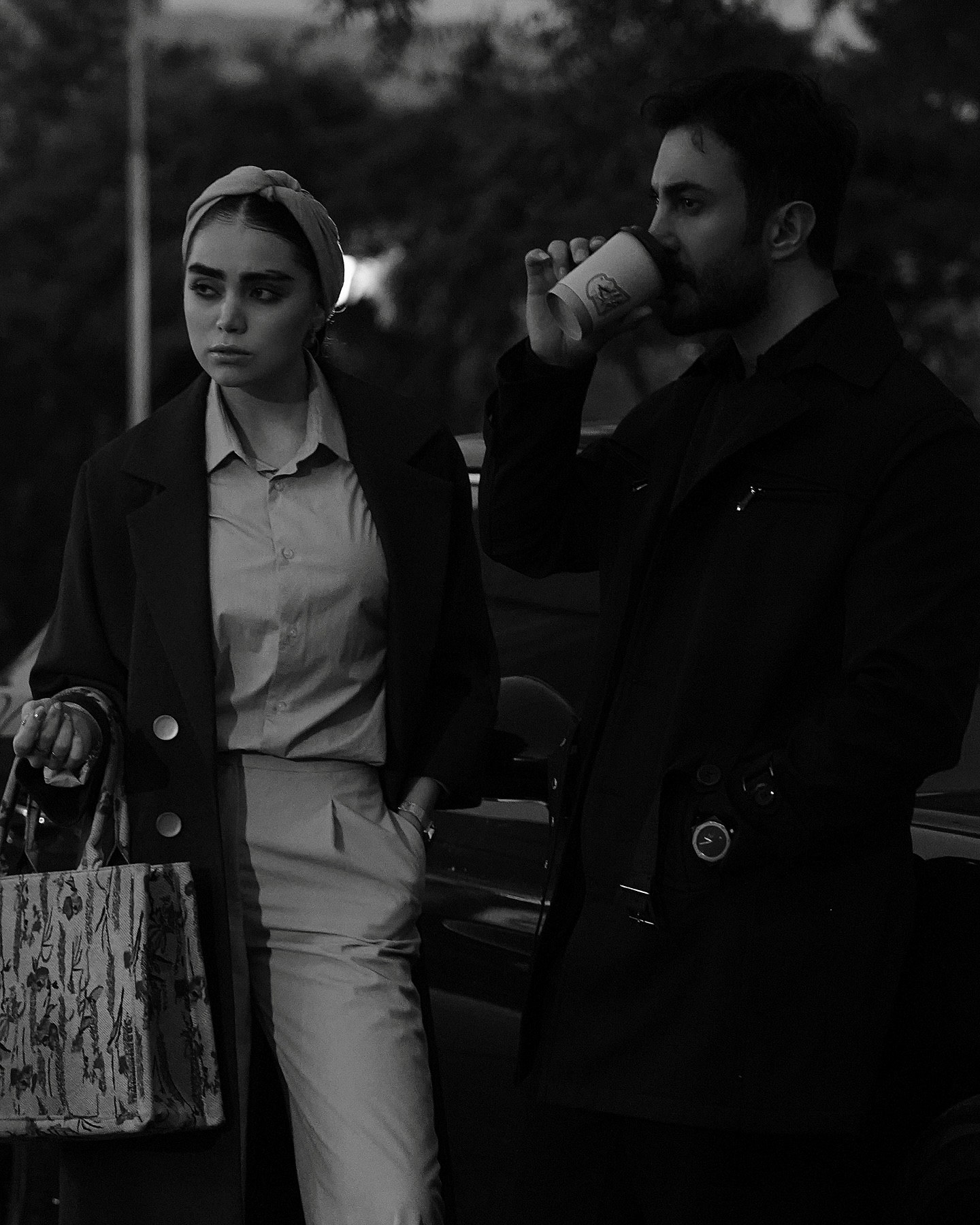 عکس های امید موذنی و همسرش