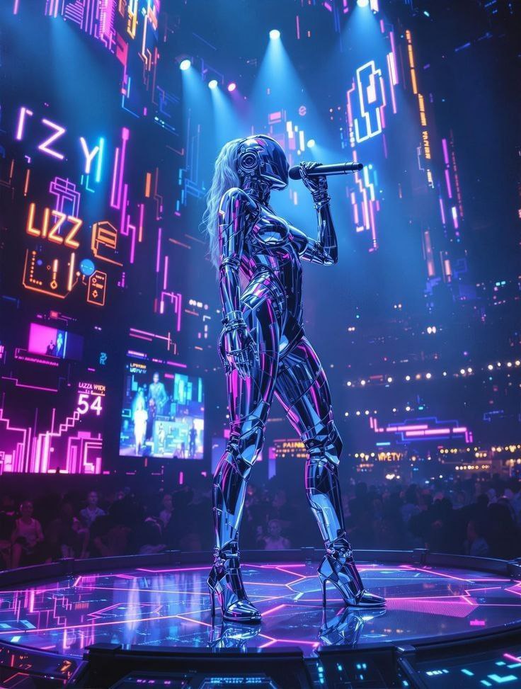 آهنگ هوش مصنوعی با صدای خواننده زن 