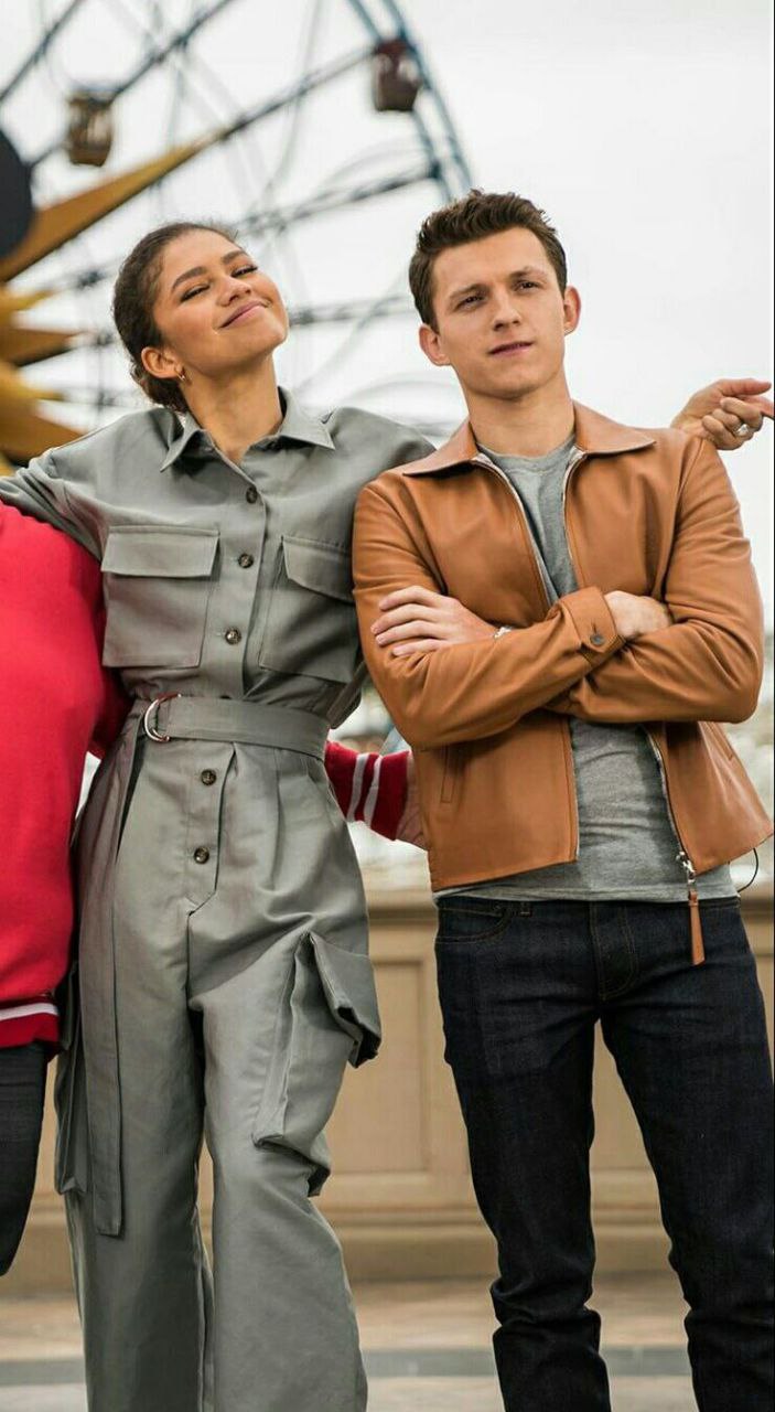 عکس تام هالند و زندایا