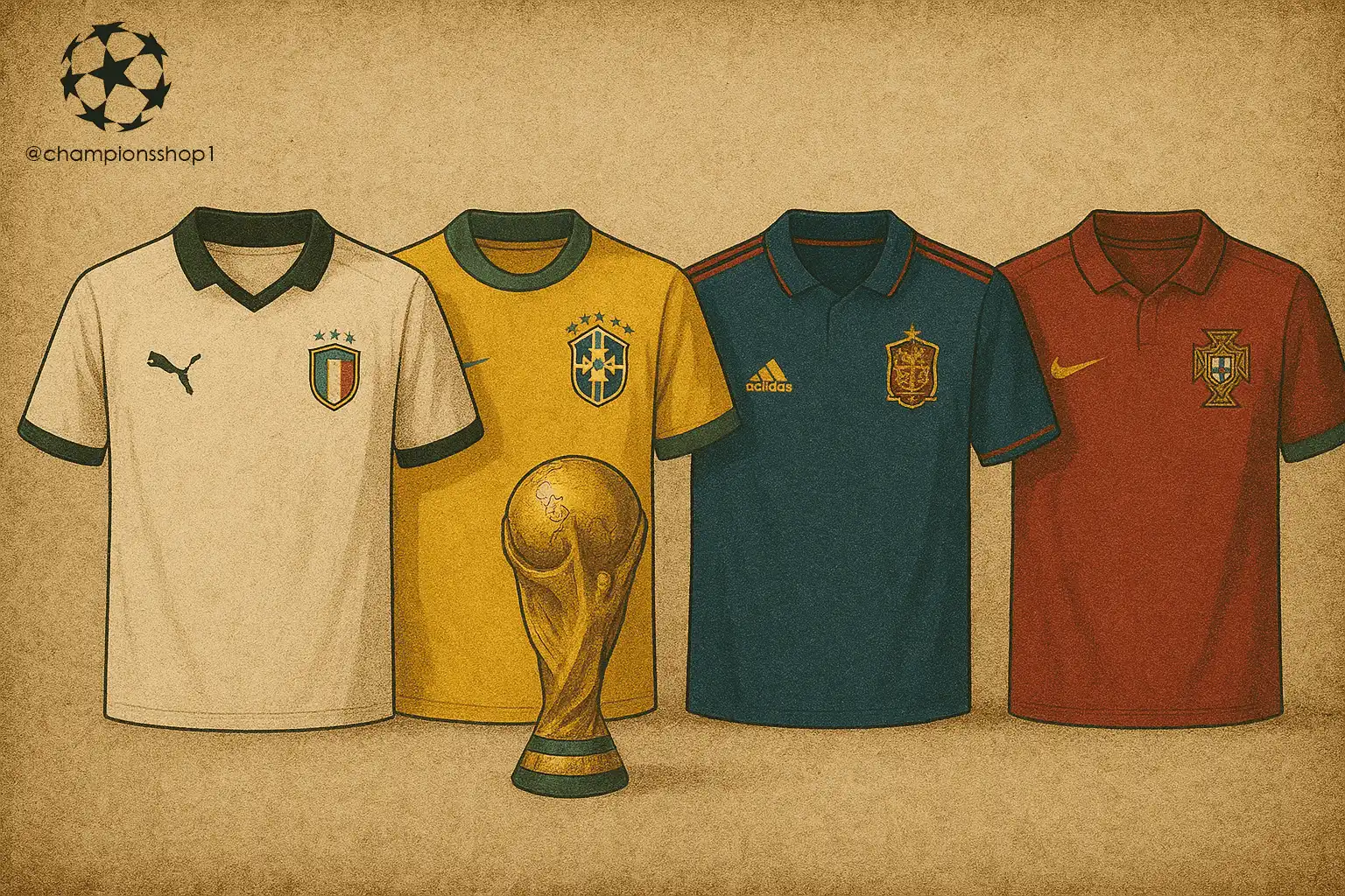 کیت های قدیمی در جام جهانی