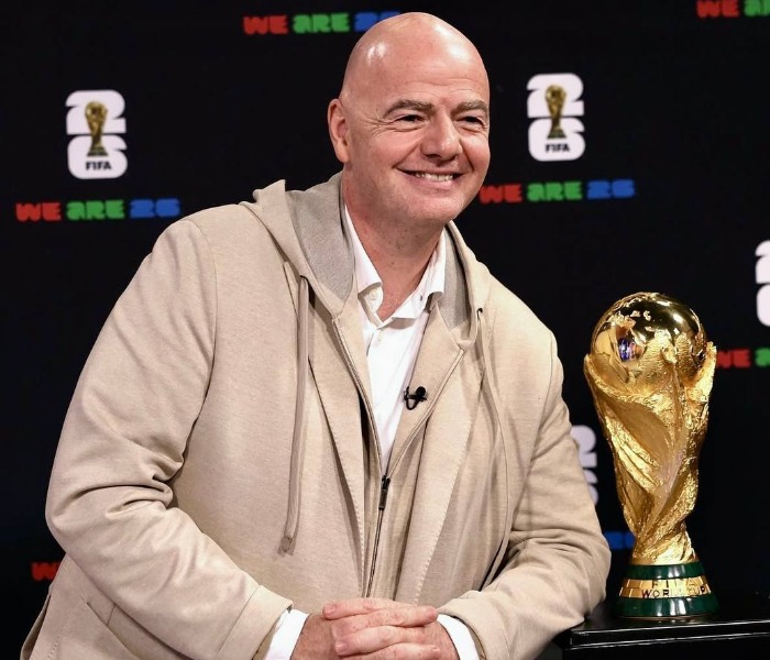 عکس اینفانتینو رئیس فیفا