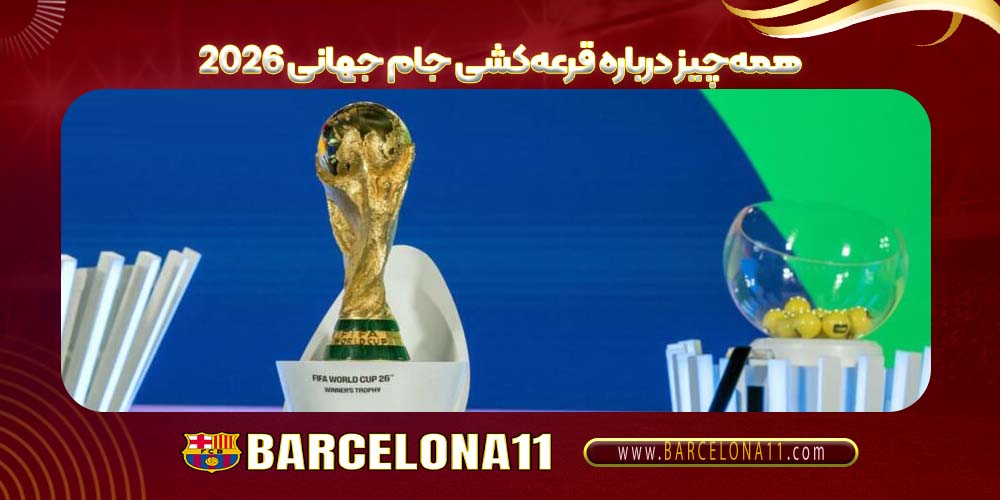همه‌چیز درباره قرعه‌کشی جام جهانی ۲۰۲۶